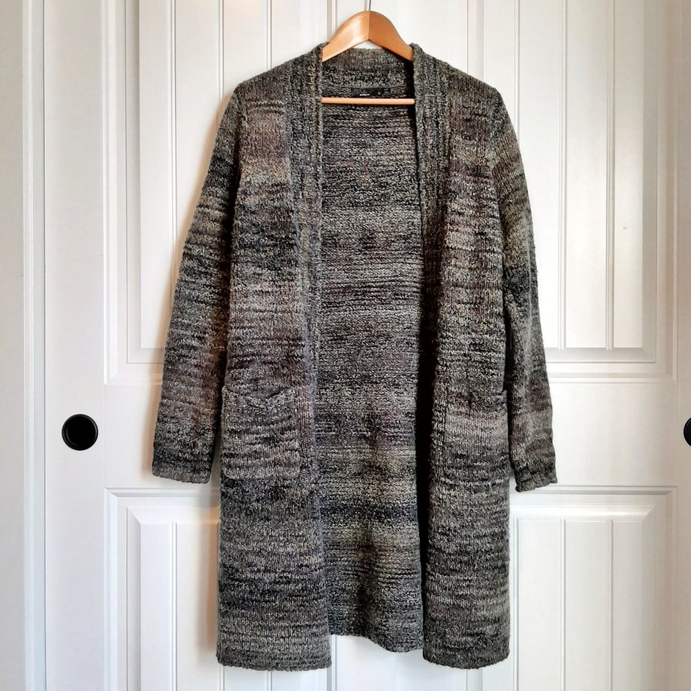 Prana Sabina Long Duster Open Boucle Cozy Soft Lounge Cardigan SZ S